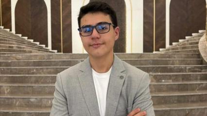 Yağız Kaan Erdoğmuş, 15 yaşında tarihe ge&ccedil;ti