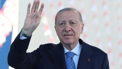 Rekor geldi! Başkan Erdoğan rakamları açıkladı...