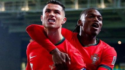 Rafael Leao Cristiano Ronaldo'nun formasını aldı!