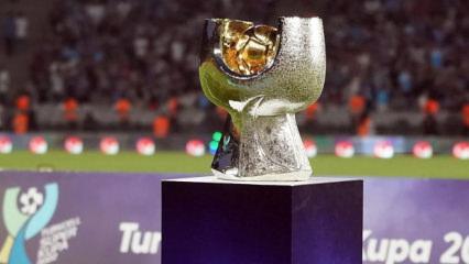 TFF, S&uuml;per Kupa'da final tarihini a&ccedil;ıkladı