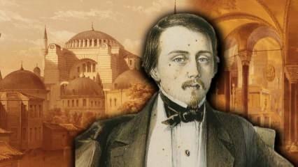 Sultan Abd&uuml;lmecid'in emriyle getirilmişti! Ressam Fossati'nin gizleyemediği Ayasofya hayranlığı
