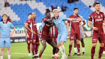 Trabzonspor tek golle kaybetti