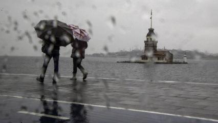 Yağış geri d&ouml;n&uuml;yor! Meteoroloji'den İstanbul'a son dakika uyarısı