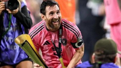 Zirveye bir adım daha yaklaştı! Messi g&ouml;z&uuml;n&uuml; yeni bir rekora dikti