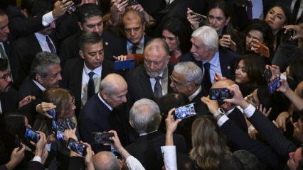 Bah&ccedil;eli'den DEM Parti heyetine Demirtaş sorusu: Selamımı s&ouml;yleyin!