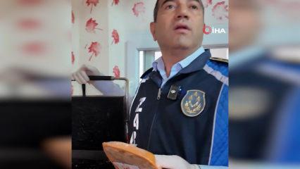 Okul kantinindeki mide bulandıran kantin zabıta ekiplerini isyan ettirdi
