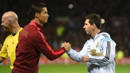 Ronaldo'dan Messi'ye veda mesajı!