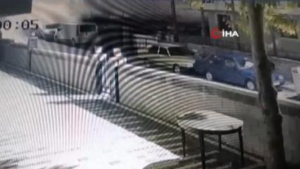 Maltepe'deki binanın &ccedil;&ouml;kme anı ortaya &ccedil;ıktı!