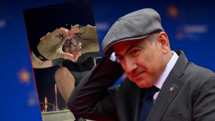 Paşinyan'dan bomba paylaşım! T&uuml;rkler binlerce yorum yağdırdı! Bir de kalp koydu