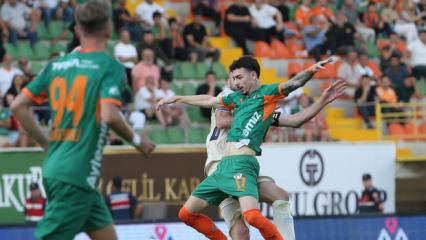 Alanya'da gol sesi &ccedil;ıkmadı! Puanlar paylaşıldı