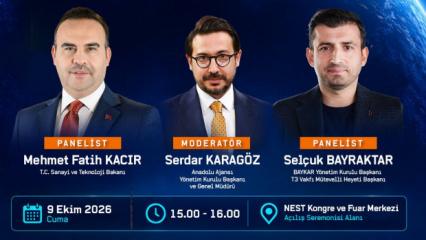 Bakan Kacır'dan uzay meraklılarına heyecanlandıran davet