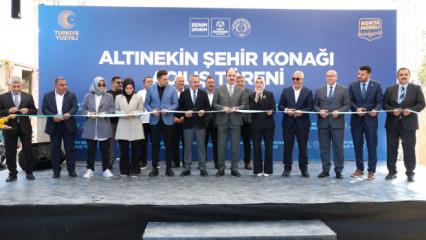 Başkan Altay, Altınekin Şehir Konağı'nın a&ccedil;ılışını ger&ccedil;ekleştirdi 