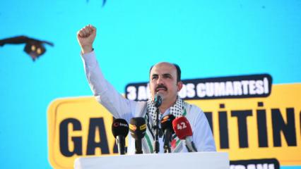 Başkan Altay'dan 7 Ekim mesajı: &Ouml;zg&uuml;r Filistin yalnız değildir!