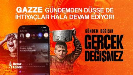 Deniz Feneri: Gazze g&uuml;ndemden d&uuml;şt&uuml; ama ihtiya&ccedil;lar h&acirc;l&acirc; devam ediyor