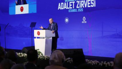 Erdoğan 'acı ger&ccedil;ek' diyerek d&uuml;nyaya &ccedil;ağrı yaptı: 'Adalet sistemi ağır yaralı'