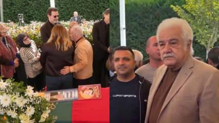 G&ouml;ksel Arsoy'un cenazesinde gerginlik! Serdar G&ouml;khan'dan fotoğraf isteğine sert tepki 