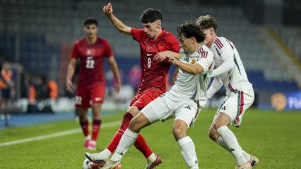 Ma&ccedil;ta gol sesi &ccedil;ıkmadı! Grupta ikinci olan Milli Takım play-off oynacak