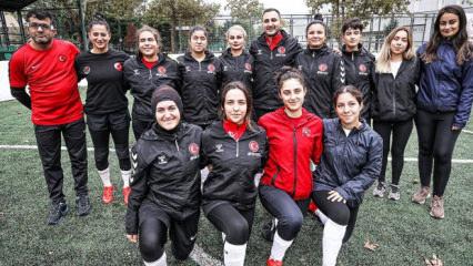 G&ouml;rme Engelli A Mili Kadın Futbol Takımı Avrupa şampiyonu!