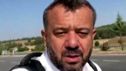 Kahramanmaraş'tan y&uuml;r&uuml;yerek ve otostop &ccedil;ekerek umreye gidiyor