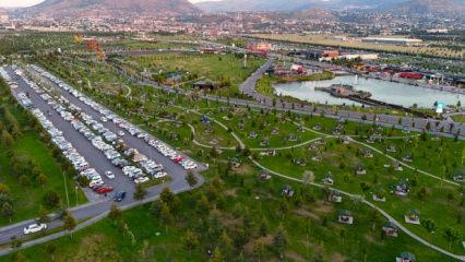 Kayseri'nin dev millet bah&ccedil;esine uluslararası Yeşil Bayrak &ouml;d&uuml;l&uuml;