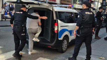 Caddede y&uuml;r&uuml;yen kadının fotoğraflarını izinsiz &ccedil;eken ş&uuml;pheli tutuklandı