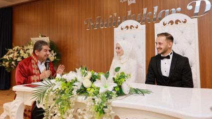 Esenler'de evlenen &ccedil;iftlere &uuml;cretsiz oldu