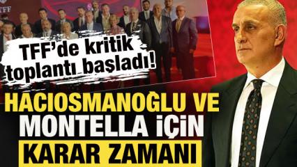 Riva'da kritik TFF toplantısı! Hacıosmanoğlu, se&ccedil;im kararı alacak mı?