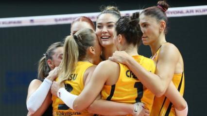 Şampiyonlar Kupası'nın sahibi VakıfBank