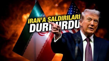 Trump t&uuml;m d&uuml;nyaya ilan etti! Son dakika İran duyurusu! Tarih verdi