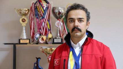 Veysel Batuhan Bay, T&uuml;rk bayrağını Avrupa'nın zirvesine taşıdı!