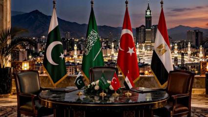 T&uuml;rkiye, Pakistan, Suudi Arabistan ve Mısır'dan son dakika bildirisi!