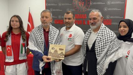 T&uuml;rkiye ve Filistin Milli Takımları, D&uuml;nya Kupası hazırlıklarını birlikte s&uuml;rd&uuml;r&uuml;yor