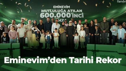 Eminevim&rsquo;den 600 bininci  teslimatla tarihi rekor.