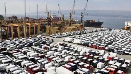 Ticari ara&ccedil; ihracatı 5,1 milyar doları aştı! En &ccedil;ok ihracat yapılan &uuml;lke belli oldu