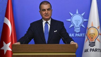 AK Parti S&ouml;zc&uuml;s&uuml; &Ccedil;elik'ten Azerbaycan mesajı