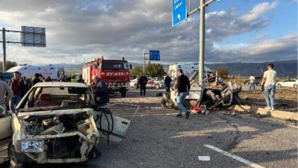 &Ccedil;orum&rsquo;da can pazarı! İki otomobil &ccedil;arpıştı: 7 kişi yaralandı