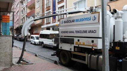 Bağcılar Belediyesi ekipleri tam kadro sahada