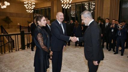 Bakan Fidan, Cumhurbaşkanı Aliyev&rsquo;in ev sahipliğindeki akşam yemeğine katıldı