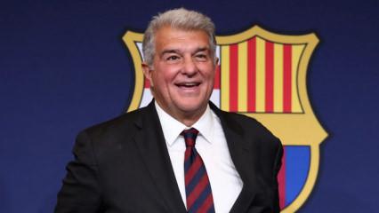 Barcelona Başkanı Joan Laporta'dan Galatasaray'a &ouml;vg&uuml;! 'Cehennem'