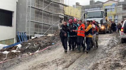 Beykoz&rsquo;da okul inşaatında feci kaza: Kuyuya d&uuml;şen iş&ccedil;i hayatını kaybetti