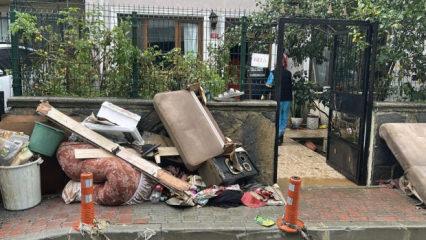 Beykoz'da su baskının bilan&ccedil;osu g&uuml;n ağarınca ortaya &ccedil;ıktı
