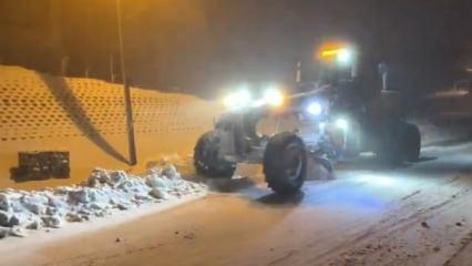 Bursa'da lapa lapa yağdı! Kar kalınlığı 20 santimetreyi buldu 