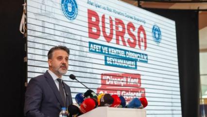 B&uuml;y&uuml;kşehir'den T&uuml;rkiye'de bir ilk: Bursa Afet Anayasası
