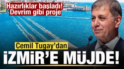 Cemil Tugay'dan İzmir'e m&uuml;jde! Kolları sıvadı, hazırlıklar başladı! Devrim gibi proje