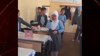 Okul formasını giydi, baş&ouml;rt&uuml;s&uuml; y&uuml;z&uuml;nden sınıfa alınmadı: Azerbaycan&rsquo;da y&uuml;rek yakan veda!