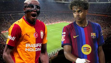Galatasaray - Barcelona! İlk 11'ler belli oldu