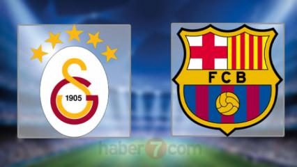 Galatasaray - Barcelona ma&ccedil;ı CANLI şifresiz izle: İşte link!
