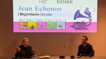 Goncourt &ouml;d&uuml;ll&uuml; Jean Echenoz İstanbul'da okurlarıyla buluştu