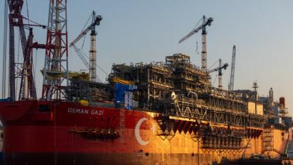 İlk gaz bu yıl yanacak! T&uuml;rkiye'nin dev platformu g&ouml;reve hazır!