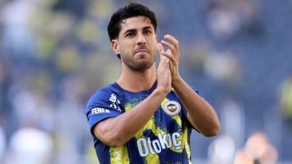 Ma&ccedil;a 1 g&uuml;n kala Asensio'dan Fenerbah&ccedil;e'ye k&ouml;t&uuml; haber